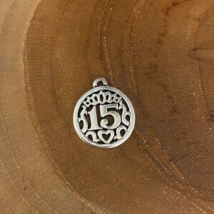 James Avery Quinceanera Charm, Sterling Silver